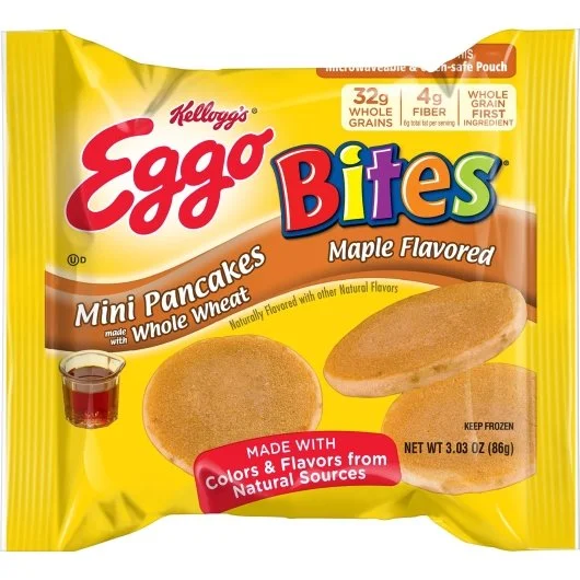 Mini Maple Eggo Pancakes