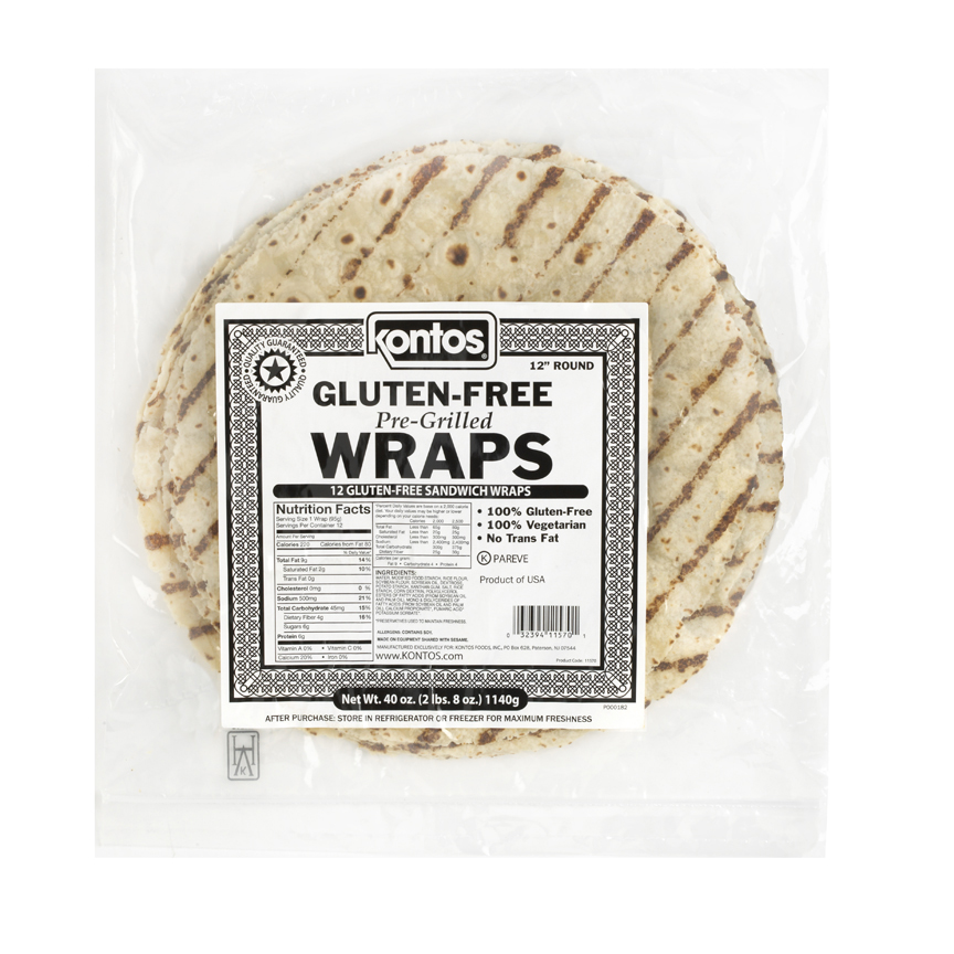 Gluten Free Tortilla Wrap 12"
