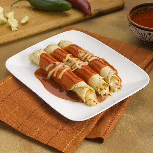 Whole Grain Pepper Jack Cheese Enchilada