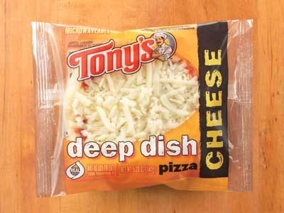 Individually Wrapped 5" Deep Dish Pizza