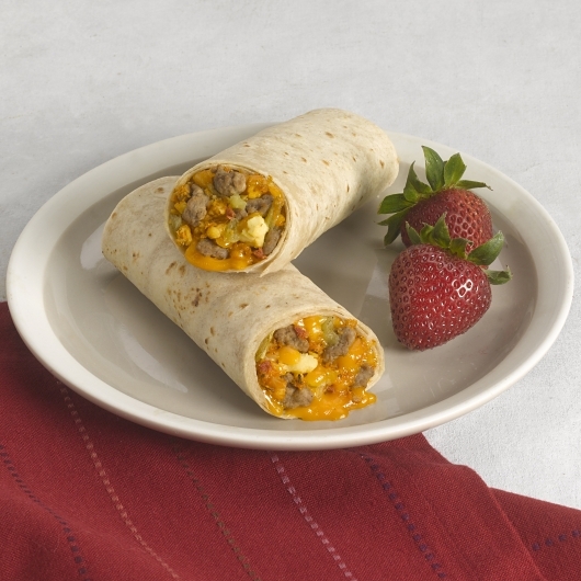 Turkey Sausage And Egg Wrap