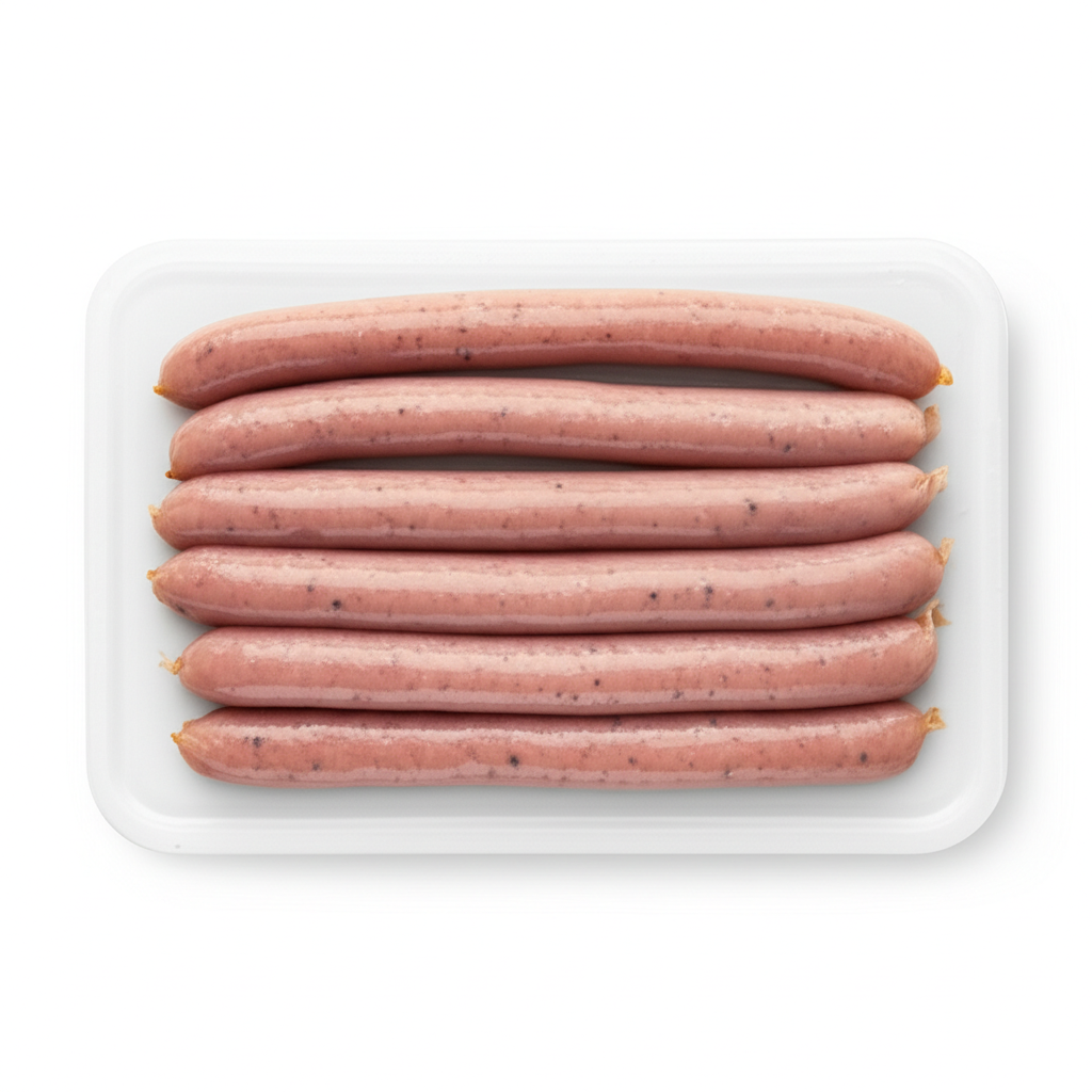 Raw Halal Breakfast Chicken Sausage Links