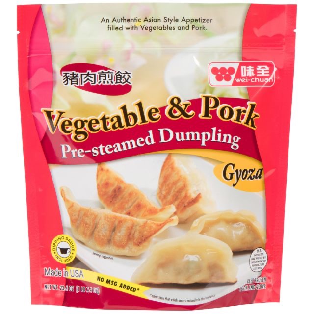 Vegetable And Pork Dumpling