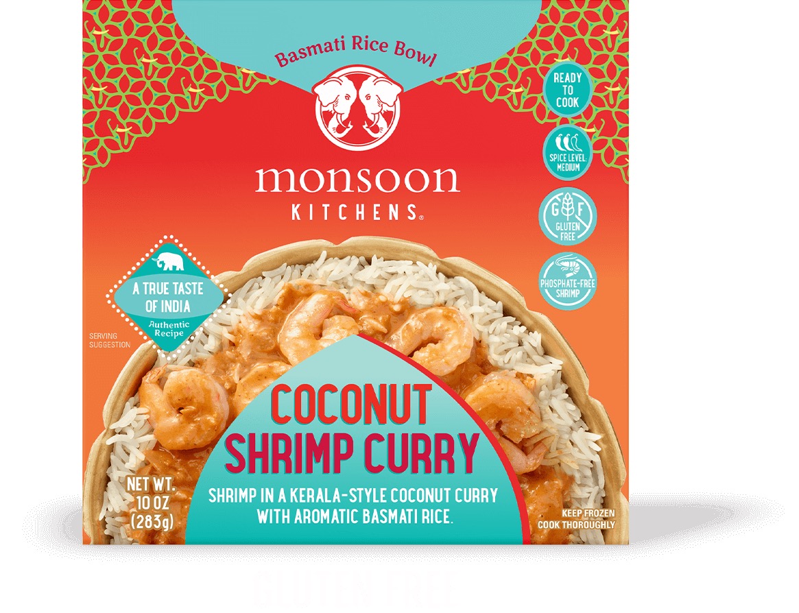 Coconut Curry Shrimp Bowl