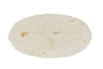 6" Pressed Flour Tortilla Wraps
