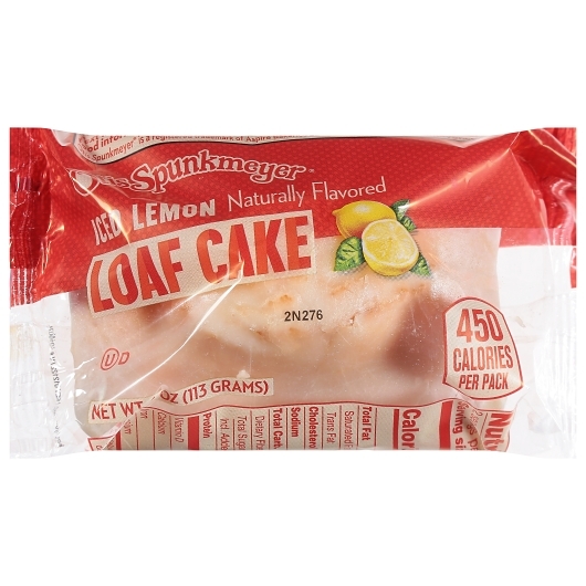 4oz Iw Lemon Loaf Pound Cakes