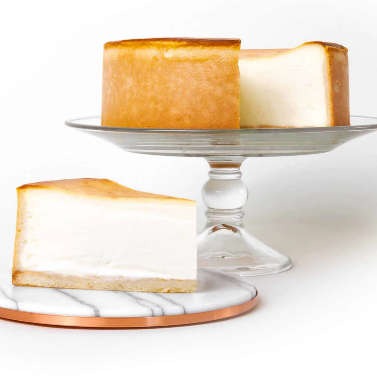 10" Sliced New York Style Cheesecake