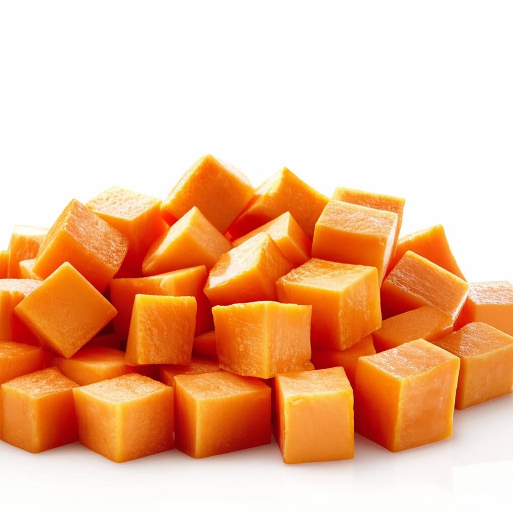 Roasted Diced Sweet Potatoes