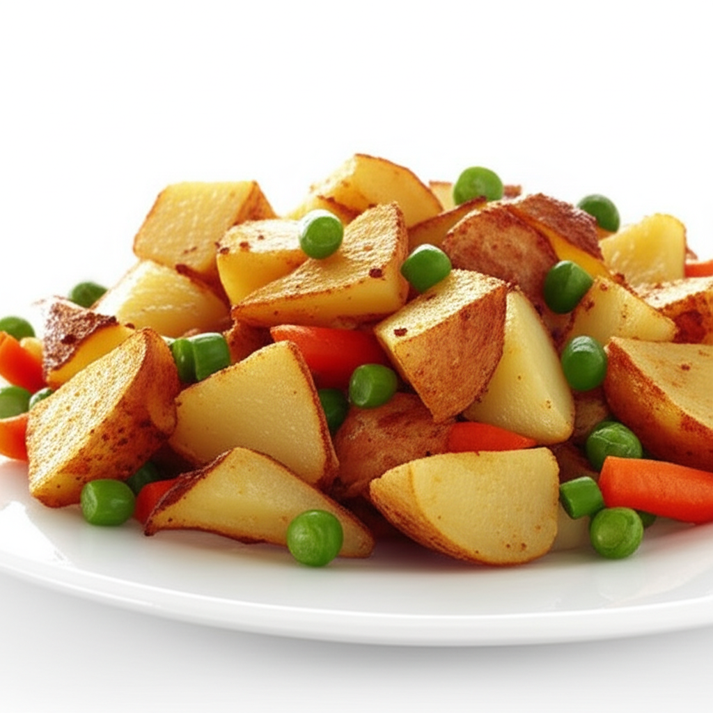 Roasted Potato And Veg Hash