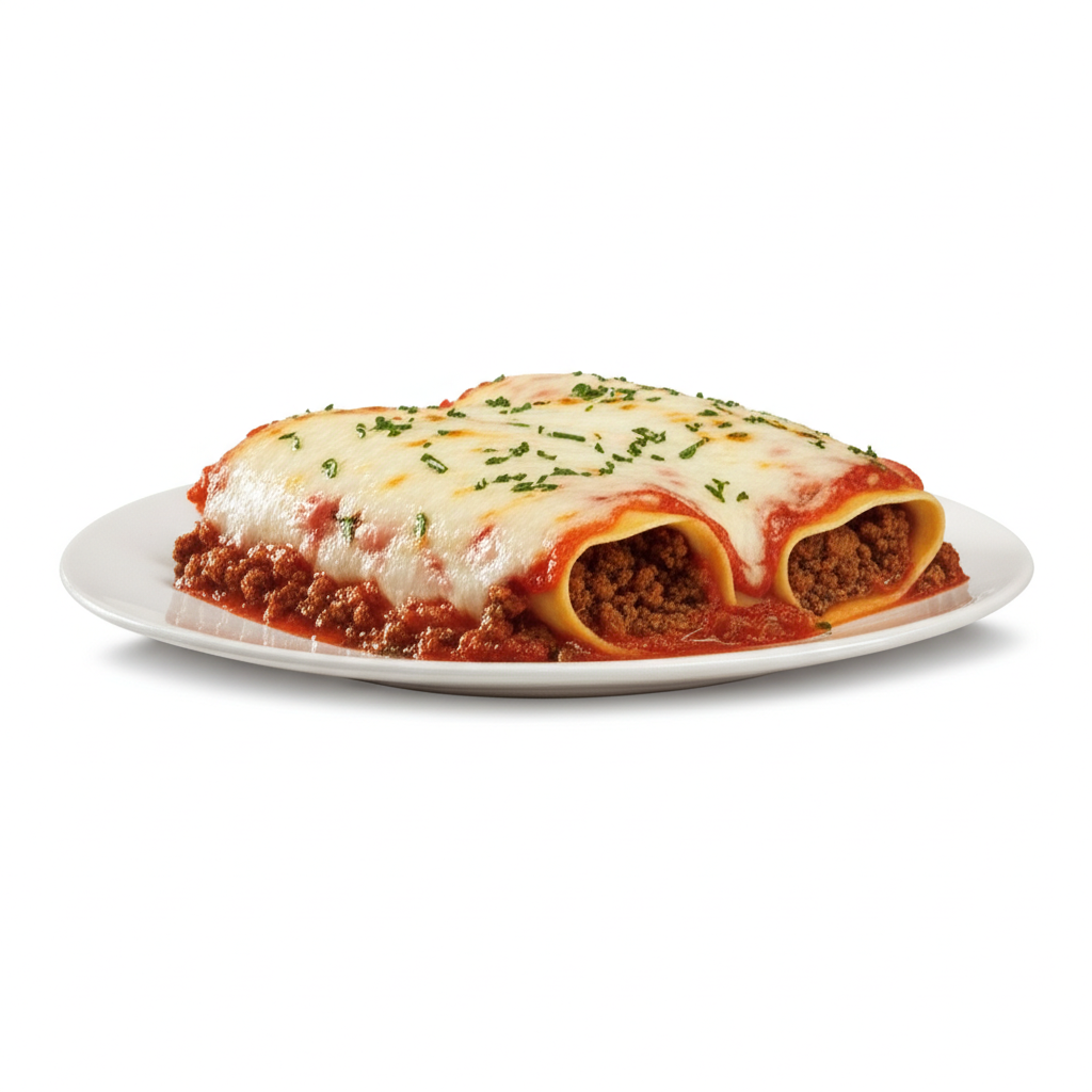 Meat Lasagna Roll Up