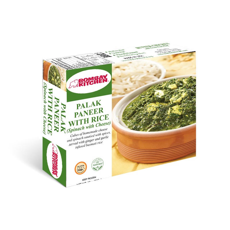 Palak Paneer With Rice