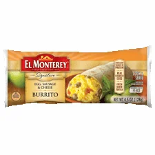 Individually Wrapped  Breakfast Burrito