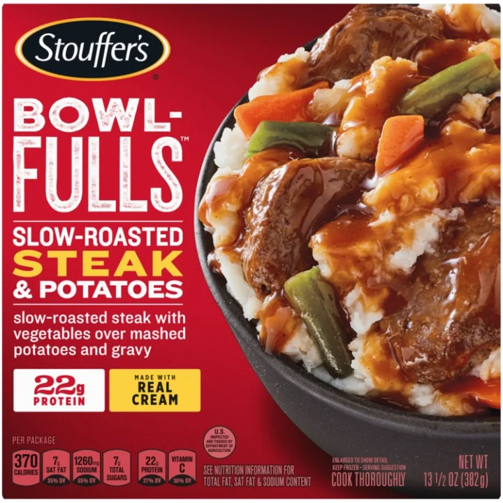 Steak And Mashed Potato Bowl