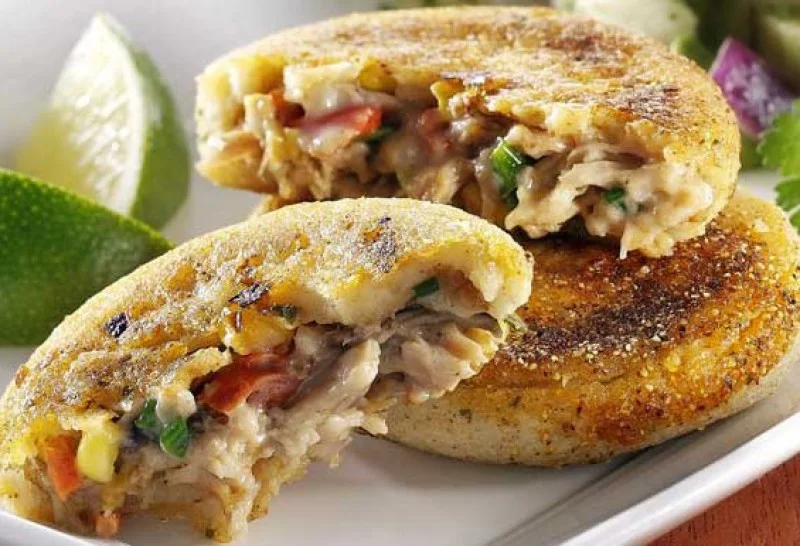 Mini Chicken Arepas