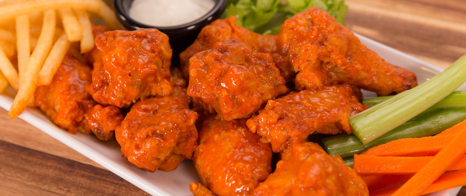 Fully Cooked Buffalo Wings