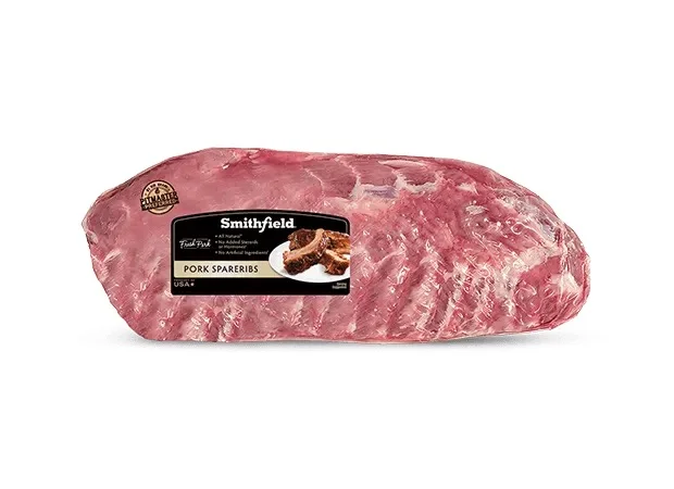 Raw Pork Spare Ribs