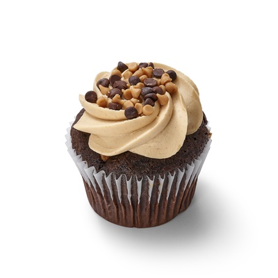 Individually Wrapped Chocolate Peanut Butter Cupcake
