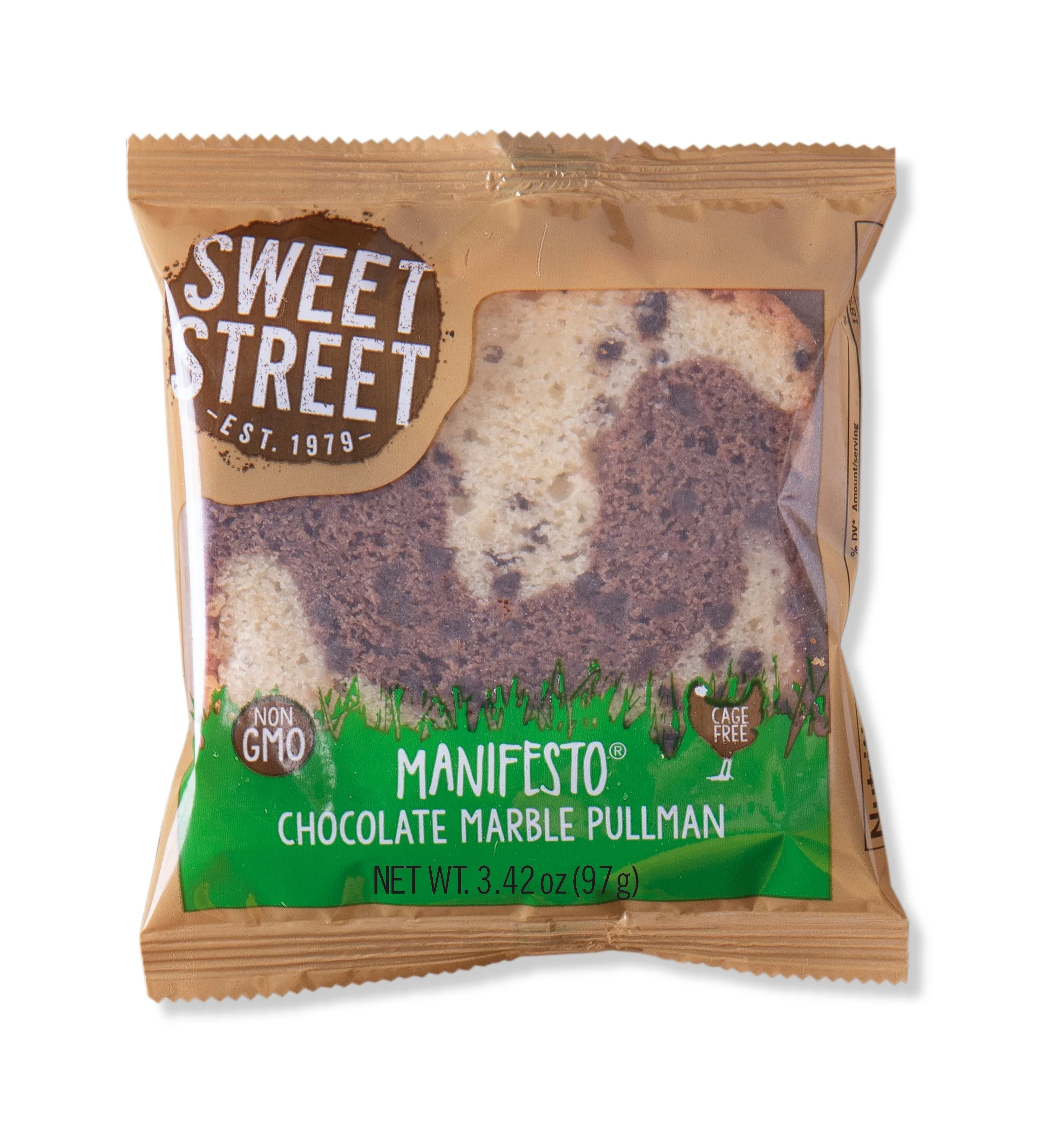 Individually Wrapped Chocolate Marble Coffee Cake