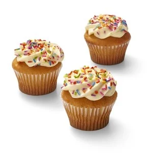 Individually Wrapped Vanilla Cupcake