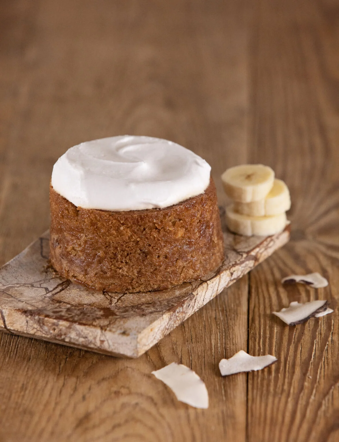 Vegan Banana Walnut Cake