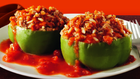Stuffed Peppers In Sauce