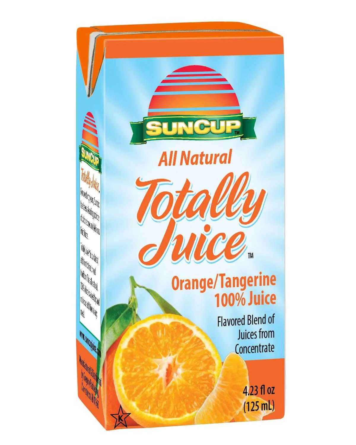 Aseptic Shelf Stable 100% Orange Tangerine Juice