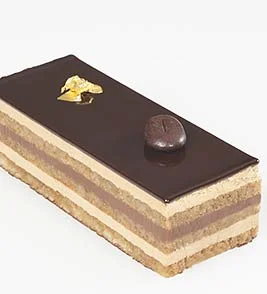 Opera Strip Cake