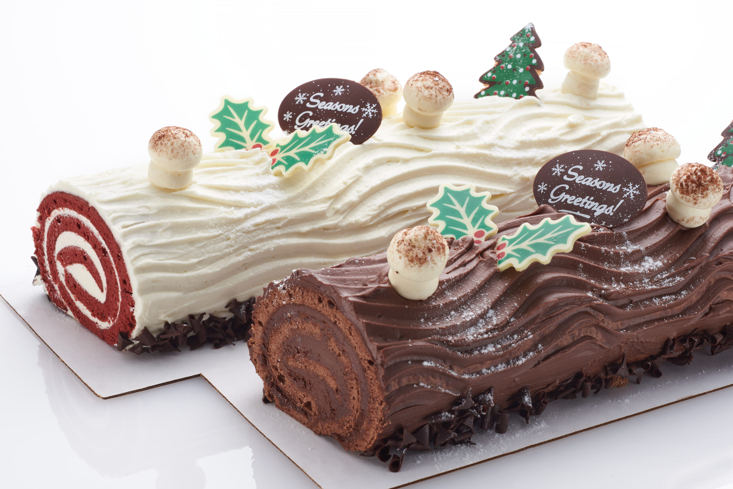 12" Chocolate Yule Log