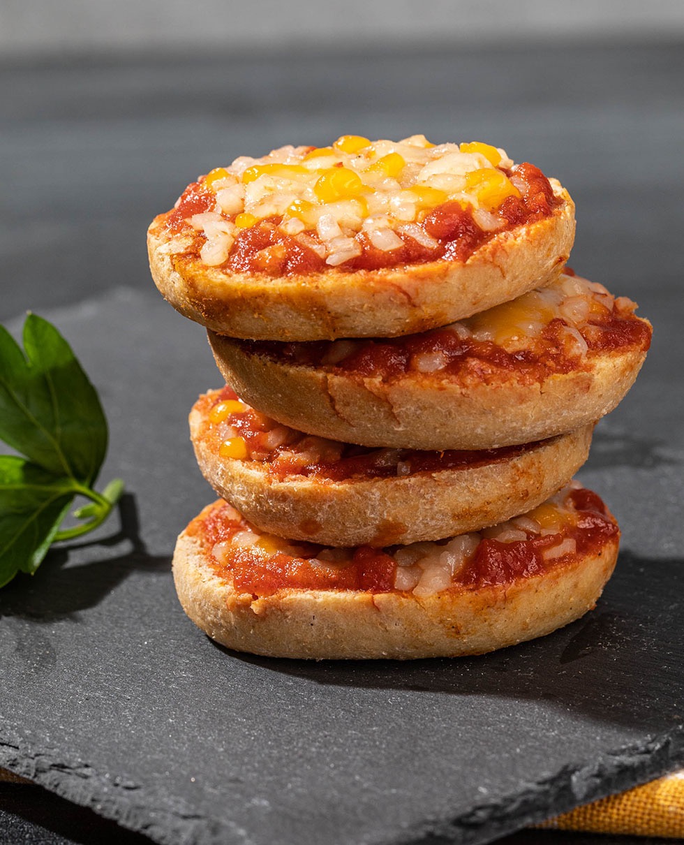 Mini Mozzarella Cheese Pizza Bagel