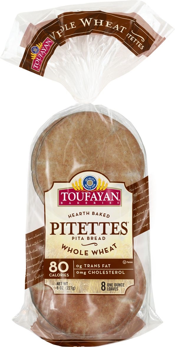 4" Whole Wheat Pitettes