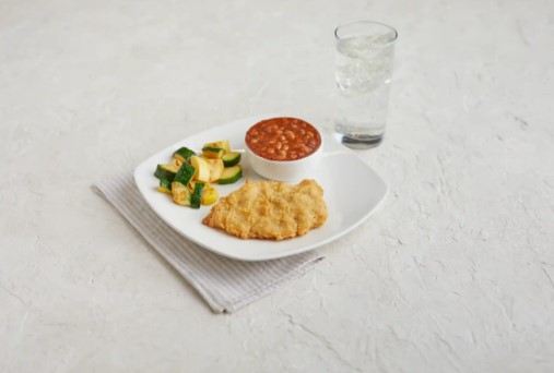 Uncooked Breaded Authentically Crispy Chicken Filet