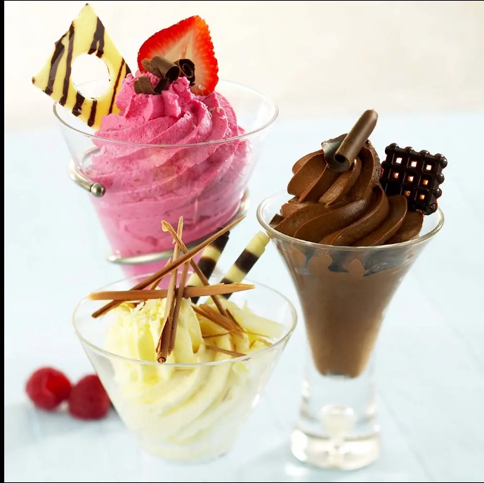 White Chocolate Mousse In Bag