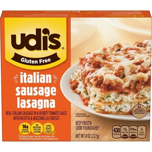 Gf Sausage Lasagna