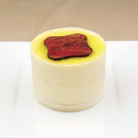 Individual Mango Mousse Cake