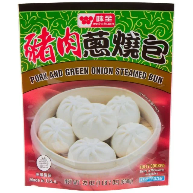 Pork And Green Onion Bun