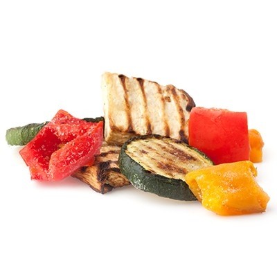 Sliced Mixed Grilled Vegetables